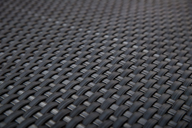 Donica ogrodowa technorattanowa 150x39x50 Stalowy