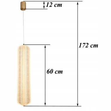 Nowoczesna lampa sufitowa - LED