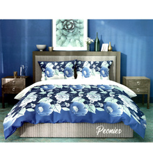 Pościel bawełniana 160/200 PEONIES