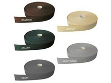 Taśma ogrodzeniowa 4,7cm x 48m ciemno szara