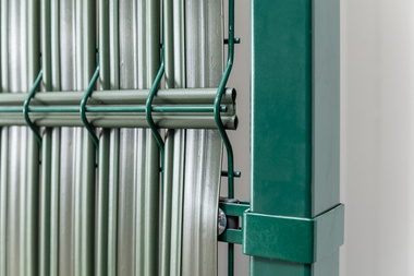 Listwy ogrodzeniowe pionowe szerokie 123 X 250 RD12 zielona