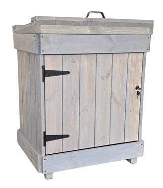 Drewniana Skrzynia Ogrodowa 68×53×83 cm