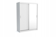 Szafa z lustrem RIO150 cm Biała