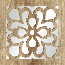 Lustro ornament 25x25