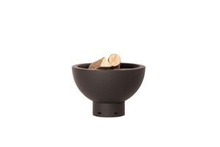 PALENISKO OGRODOWE OGNISKO KOSZ GRILL DONICA 48cm CZARNY