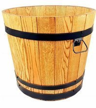 Drewniana donica 60 litrów kolor dąb