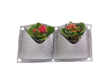 Pionowy ogród, roślina ścienna, 2 kieszenie z technorattanu RC 33