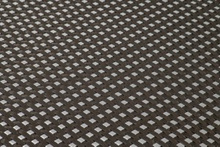 Osłona balkonowa na wymiar. Mata rattanowa dwustronna czarny z szarym RX112