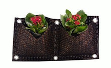 Pionowy ogród, roślina ścienna, 2 kieszenie z technorattanu RC 30