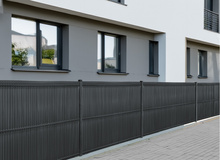 Listwy ogrodzeniowe pionowe szerokie 153 x250 RD05 antracyt