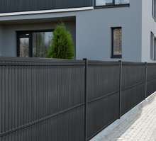 Listwy ogrodzeniowe pionowe szerokie 173 x250 RD05 antracyt