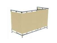 Osłona balkonowa beżowa 0,8m x 5m. 