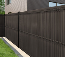 Osłona podwyższająca do paneli 3D pasująca do wysokości 153, 173 x 250 RD RD02 ciemny brąz