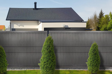  Osłona podwyższająca do paneli 3D pasująca do wysokości 123, 153 x 250 RDx250 RD03 ciemny szary