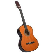 Gitara klasyczna dla początkujących, 4/4 39", drewno lipowe