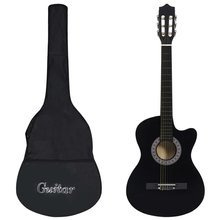12-cz. zestaw z gitarą akustyczną z wycięciem, 6 strun, 38"