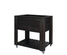 Ziołownik na kólkach Antracyt