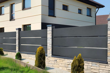 Przęsło ogrodzeniowe poziome 200x120 antracyt