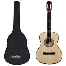 8-cz. zestaw do nauki gry na gitarze klasycznej, 3/4 (36")