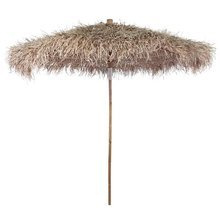   Parasol bambusowy z pokryciem z liści bananowca, 210 cm