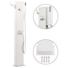   Panel prysznicowy ogrodowy, 110 cm, stal nierdzewna