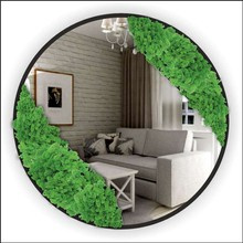 Lustro z mchem LOFT duże