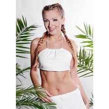 Biustonosz na saunę BEMBEA w 100% naturalna bawełna Yeye