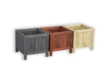 Donica drewniana 400x400x380 NATURALNY