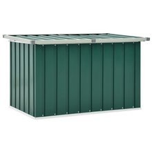Skrzynia ogrodowa do przechowywania, zielona, 109x67x65 cm