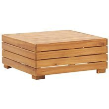 Moduł stolika, 1 szt., lite drewno akacjowe