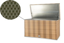  SKRZYNIA OGRODOWA SKŁADANA NA BALKON TARAS 115x60x60 RD12