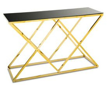 Konsola Djamant Gold Black