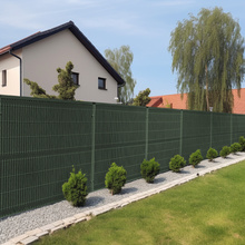 Listwy ogrodzeniowe pionowe szerokie 123 X 250 RD12 zielona