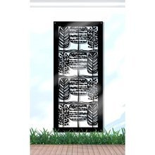 Ażurowa ścianka dekoracyjna do ogrodu SCANDI