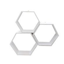 Pólki hexagon 3w1 BIAŁA bez plecków