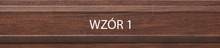 Sztacheta ogrodzeniowa metalowa drewnopodobna mat 1,00 mb