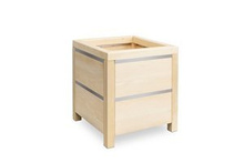 Drewniana donica ogrodowa 46 x 46 x 52 cm