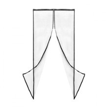 MOSKITIERA NA DRZWI BALKONOWE CZARNA 100X210 CM