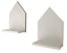 Zest. 2 szt Półki Domki- skandiDomek