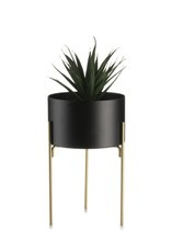 Kwietnik stojący stojak 20 cm metal LOFT
