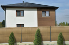 Listwy ogrodzeniowe pionowe 153 x 250  RD08 słomkowy
