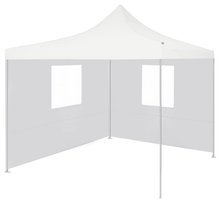   Profesjonalny, składany namiot imprezowy, 2 ściany, 2x2 m, stal