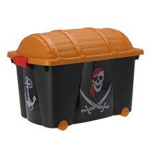 Duży kufer na zabawki - Pirat