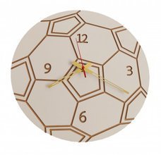 Zegar piłka soccer do pokoju dziecka